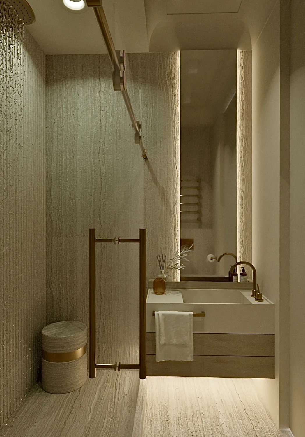Air. Shower Room