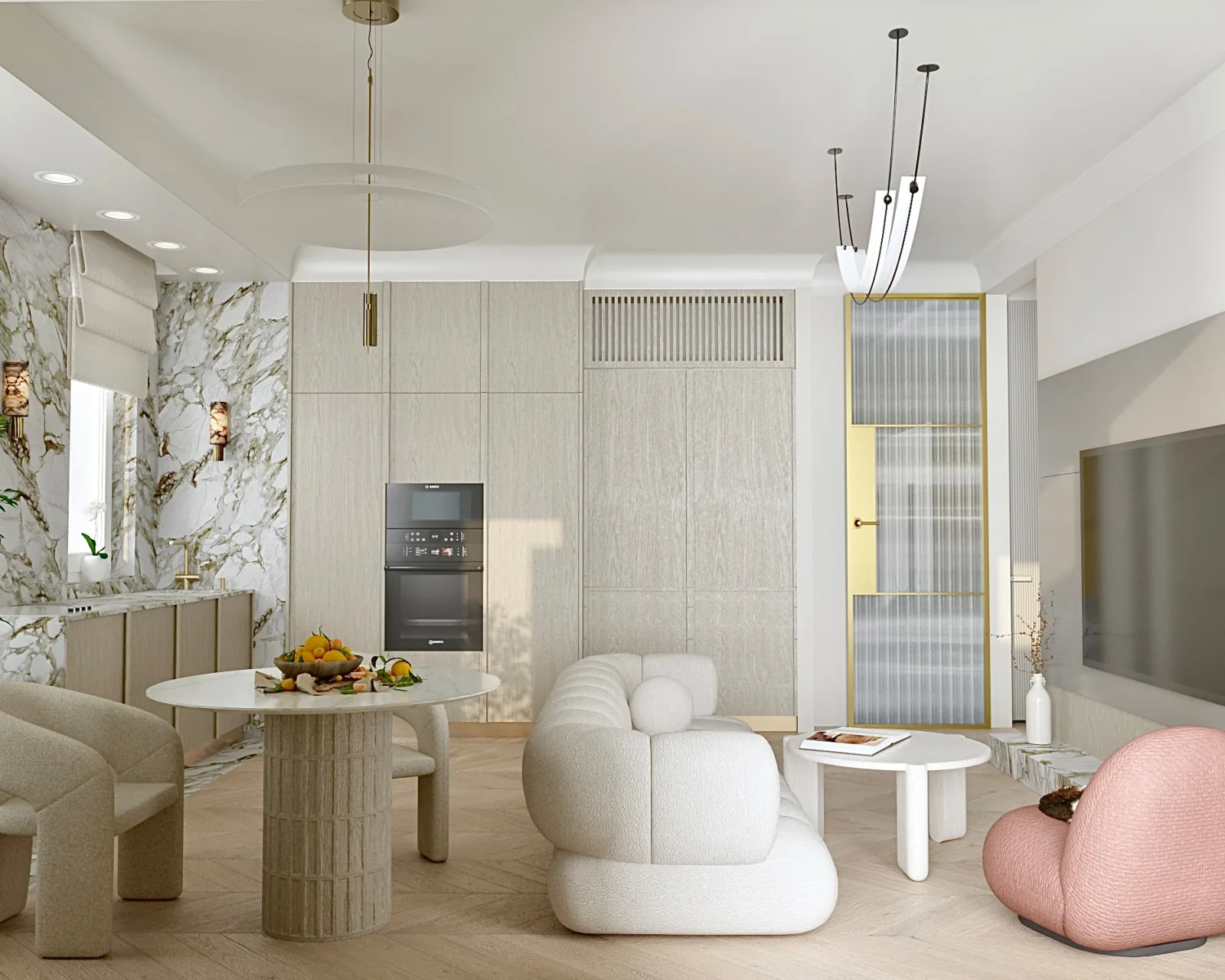 Air. Living Room, interior design project