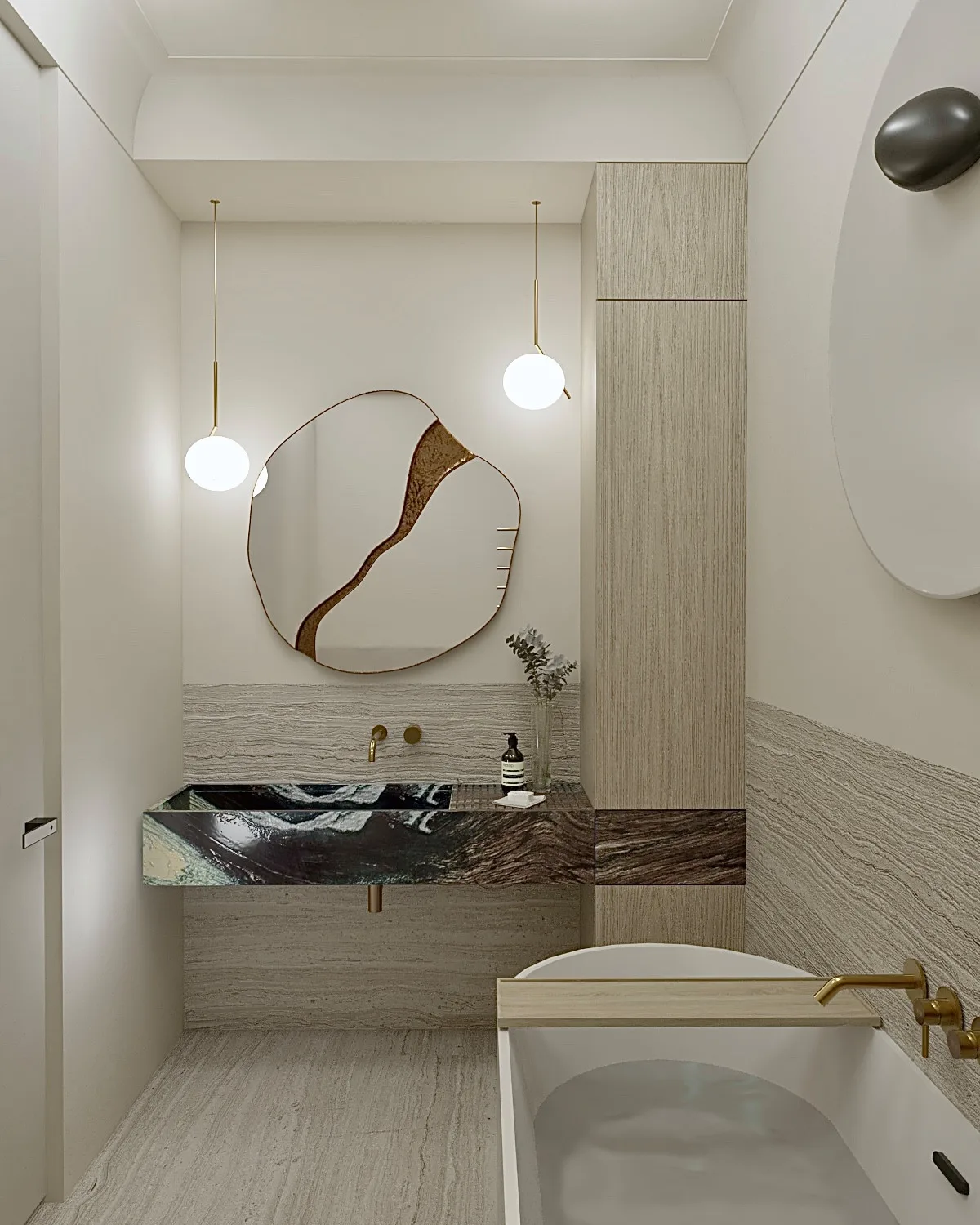 Air. Master Bathroom