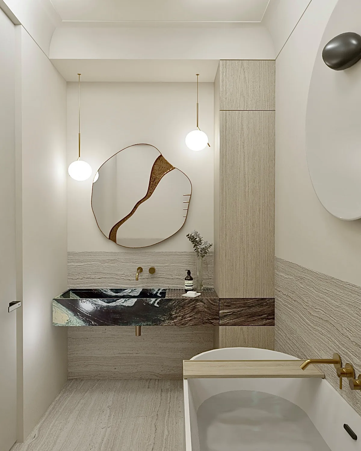 Air. Master Bathroom