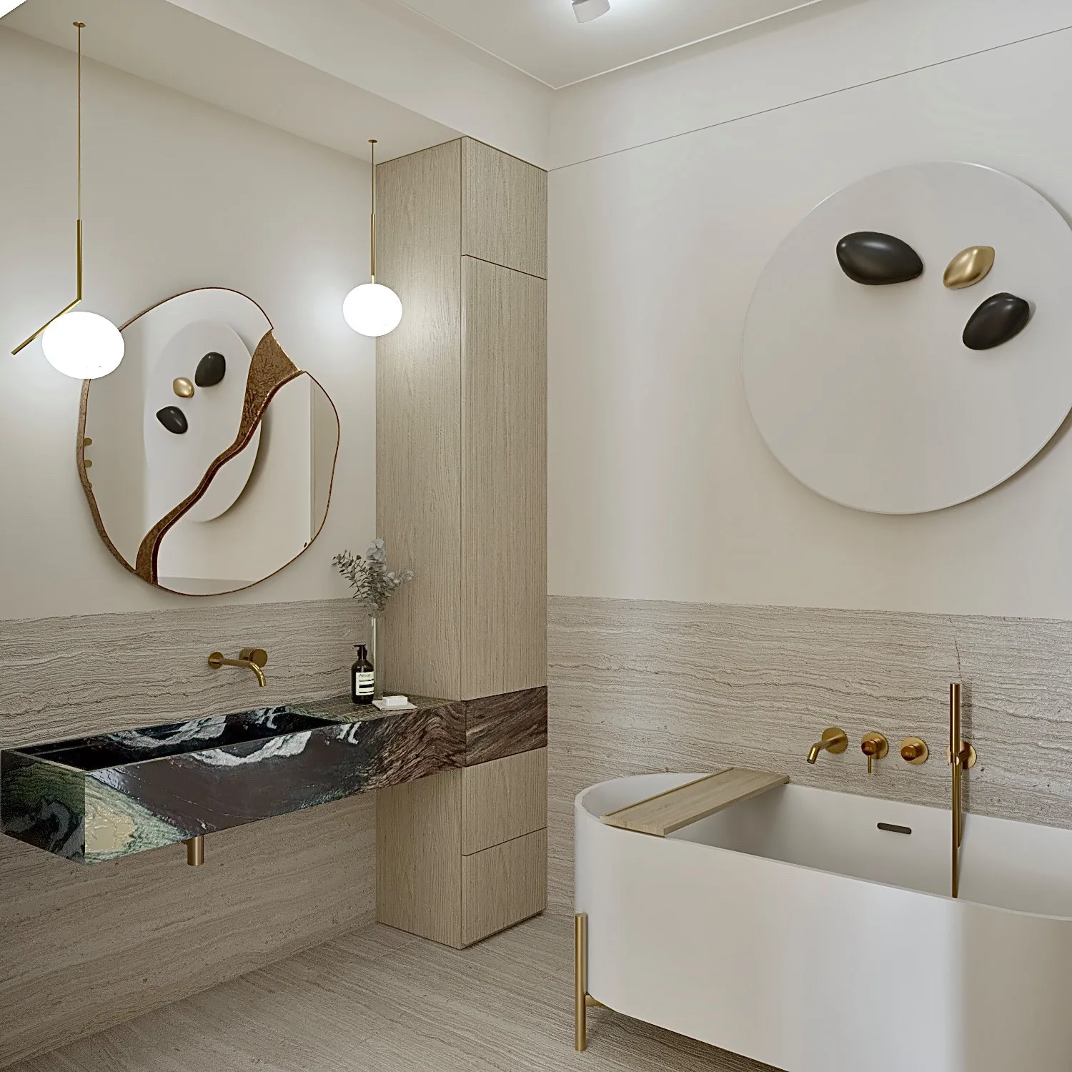Air. Master Bathroom
