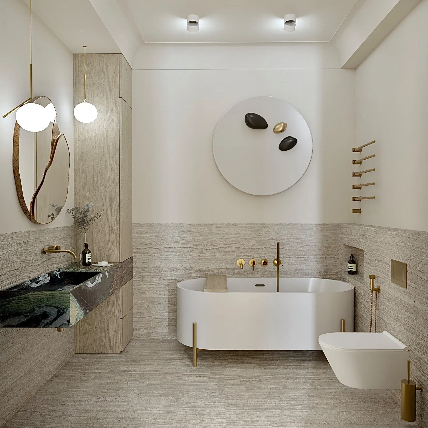 Air. Master Bathroom