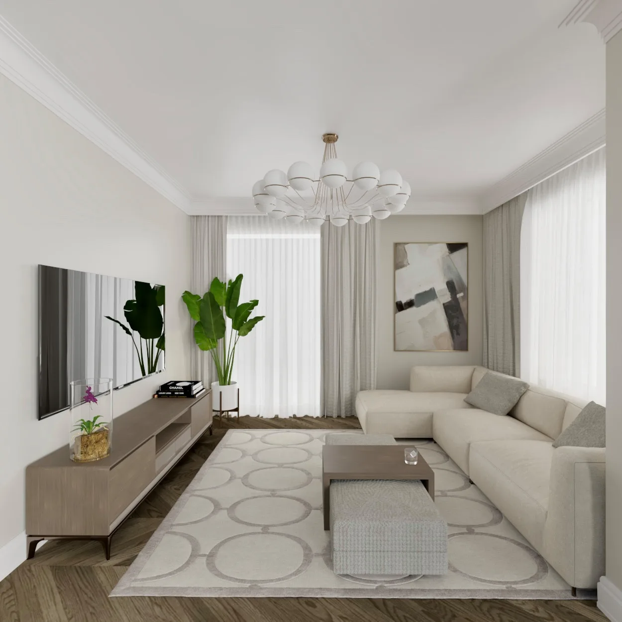 Ayva. Living & Dining Room
