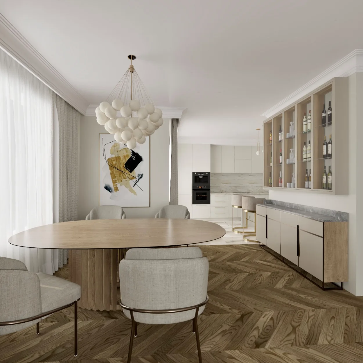 Ayva. Living & Dining Room