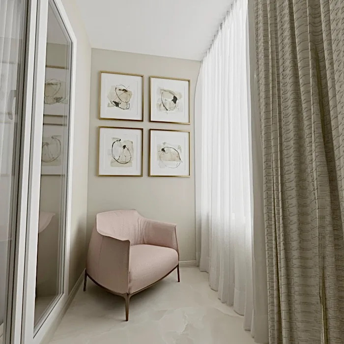 Ayva. Bedroom, interior design project