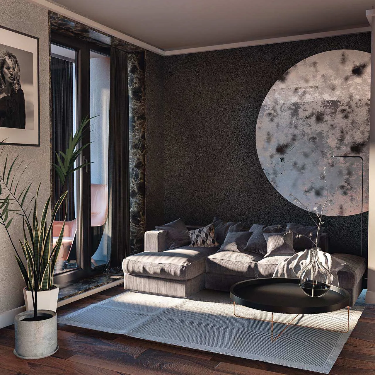 Berloga, interior design project