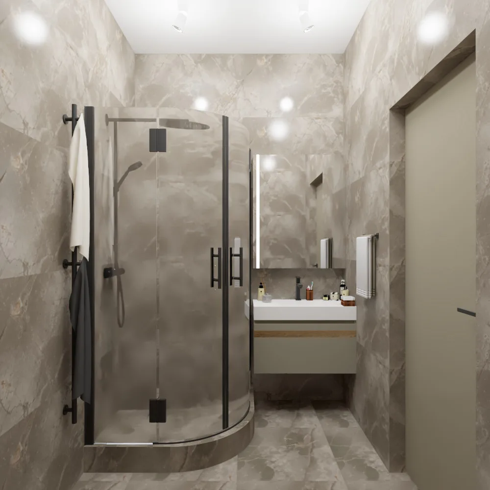 Vivaldi. Shower Room
