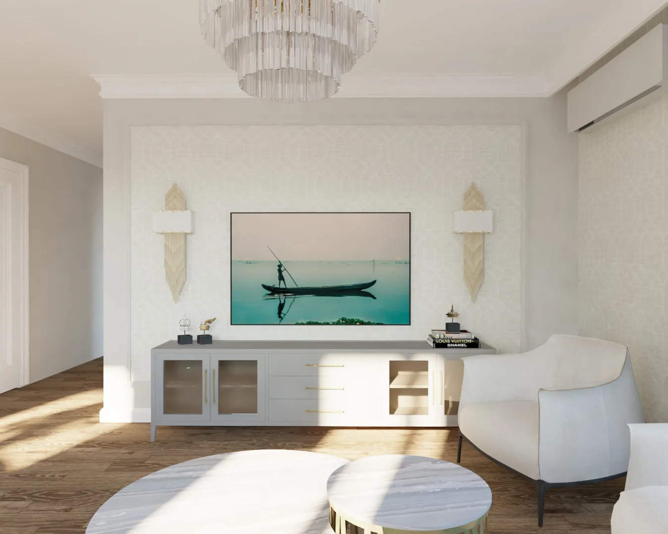 Vidny. Living Room, interior design project