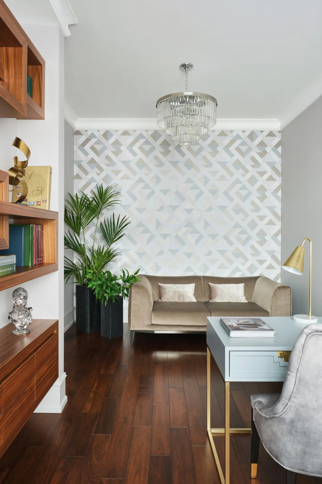 Novaya Istoriya. Home Office, interior design project