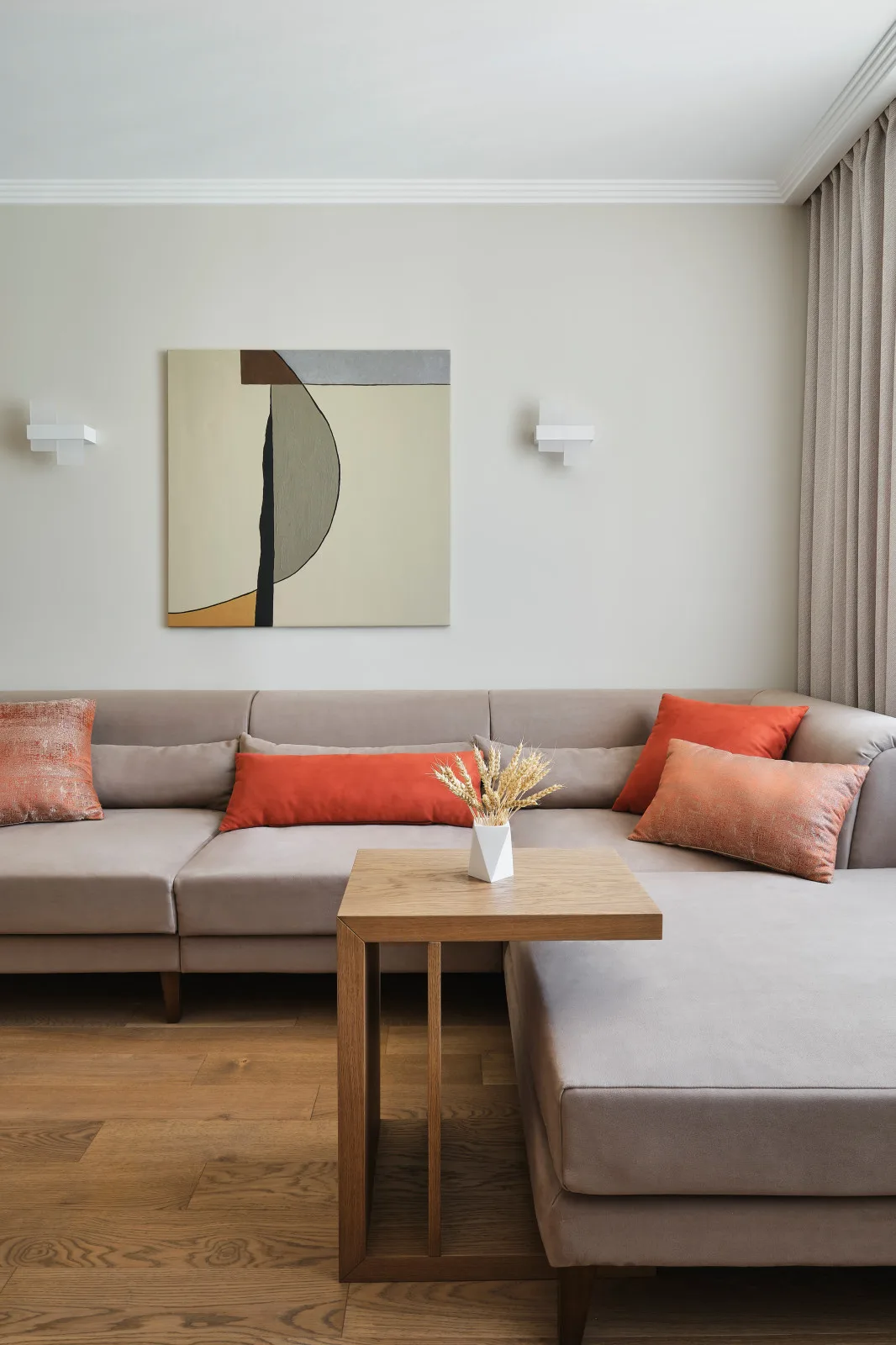 Ervye. Kitchen & Living Room, interior design project