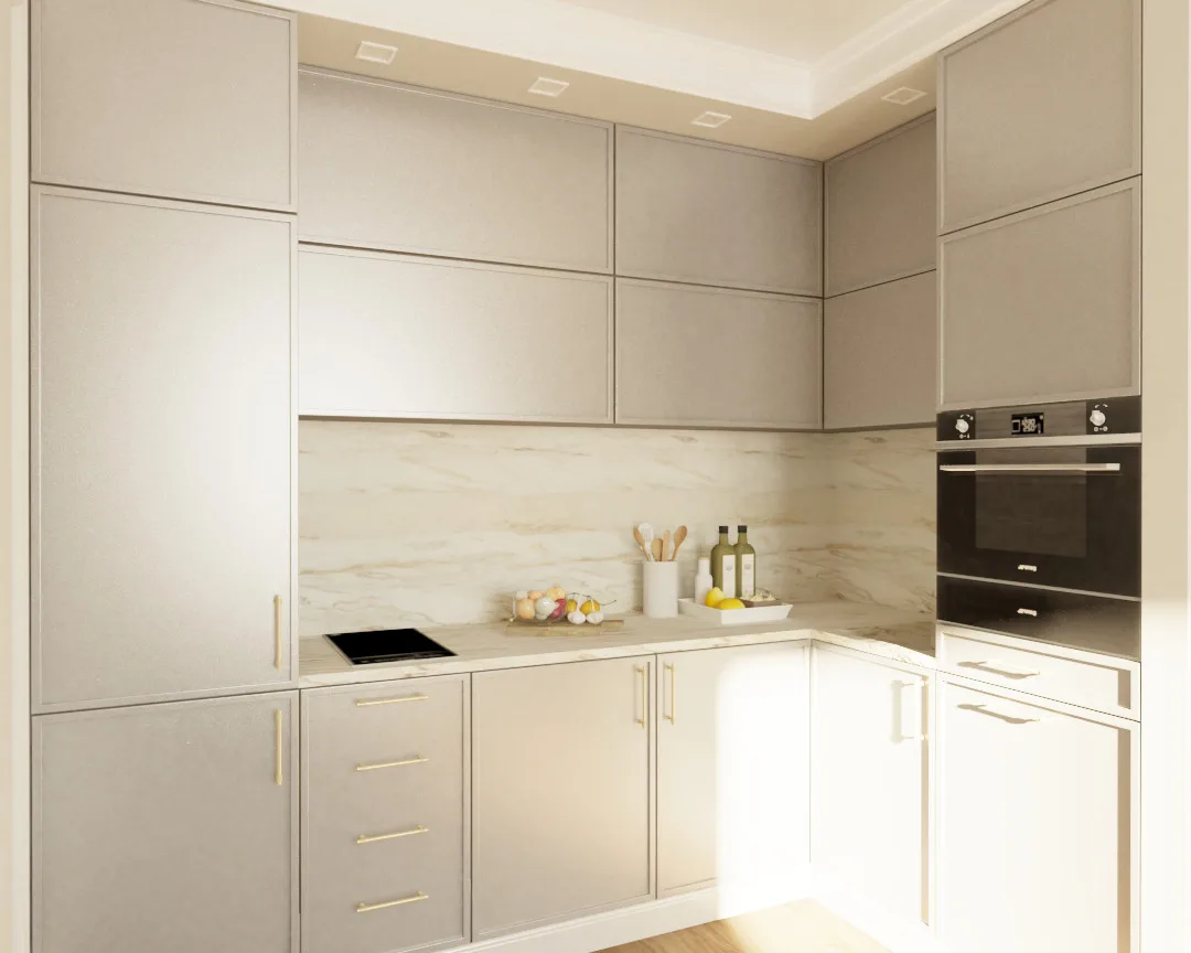 Evrobereg. Kitchen & Living Room
