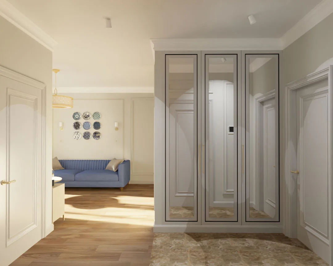 Evrobereg. Kitchen & Living Room