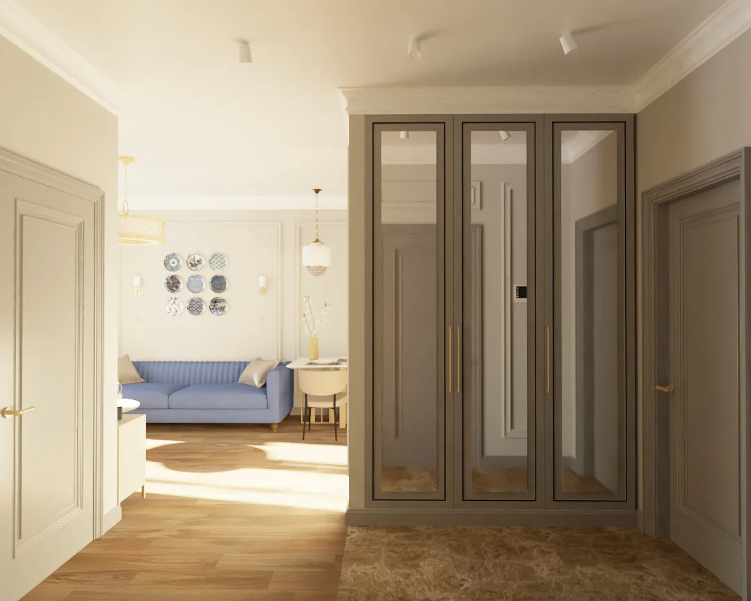Evrobereg. Kitchen & Living Room