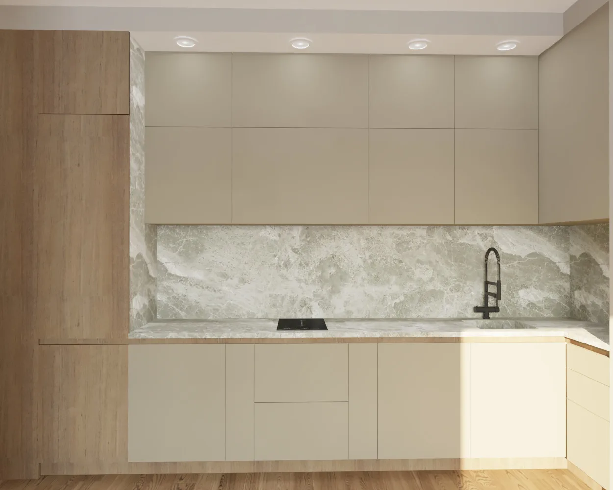 Vivaldi. Kitchen, interior design project