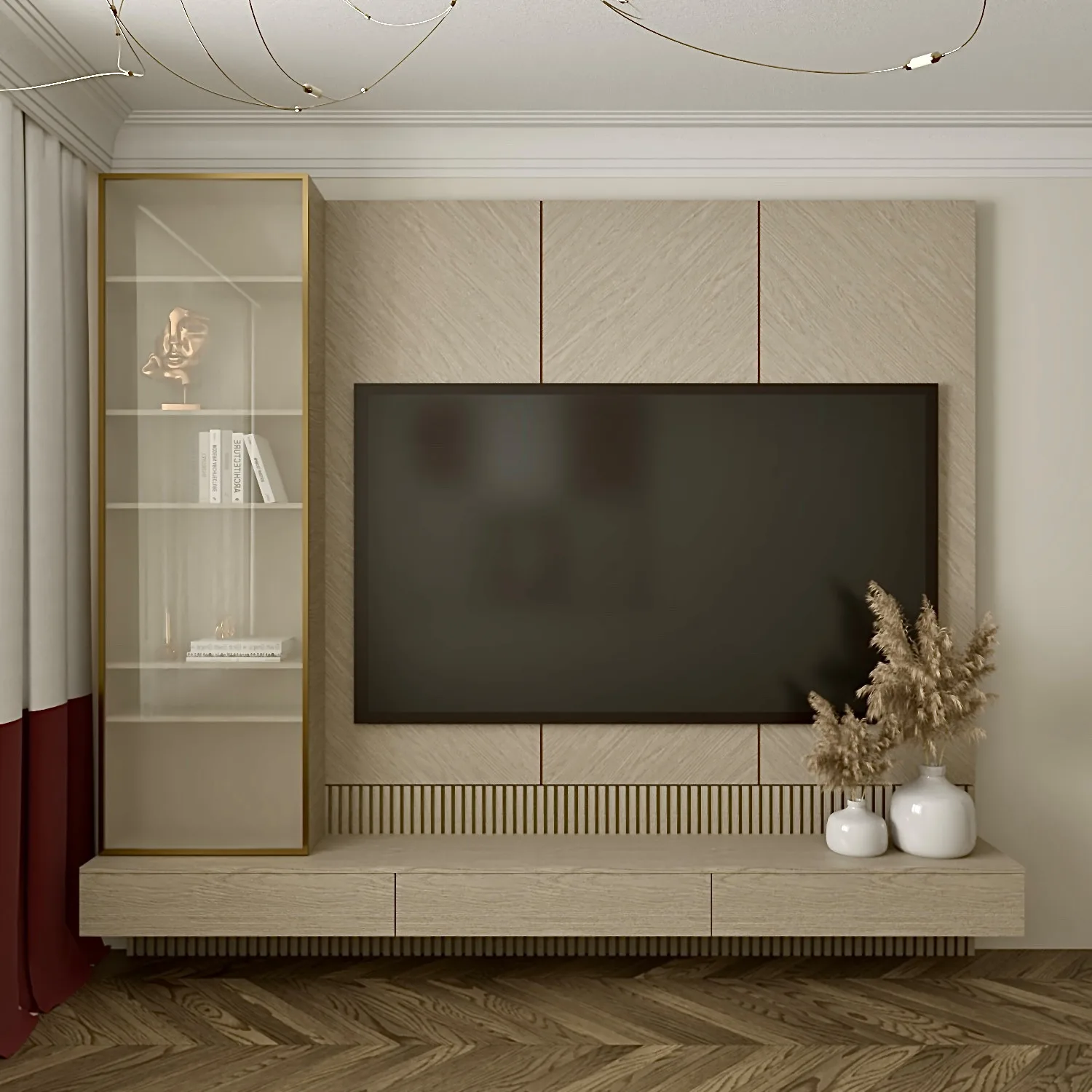 Patrushevo Apartment. Living Room