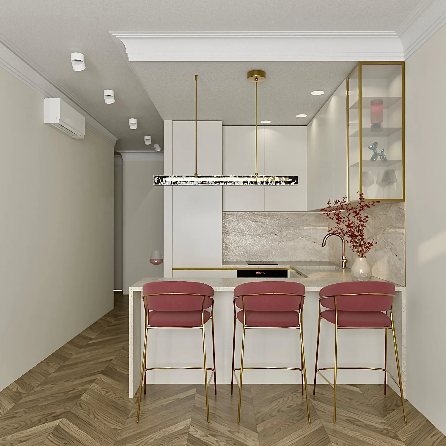 Patrushevo Apartment. Living Room
