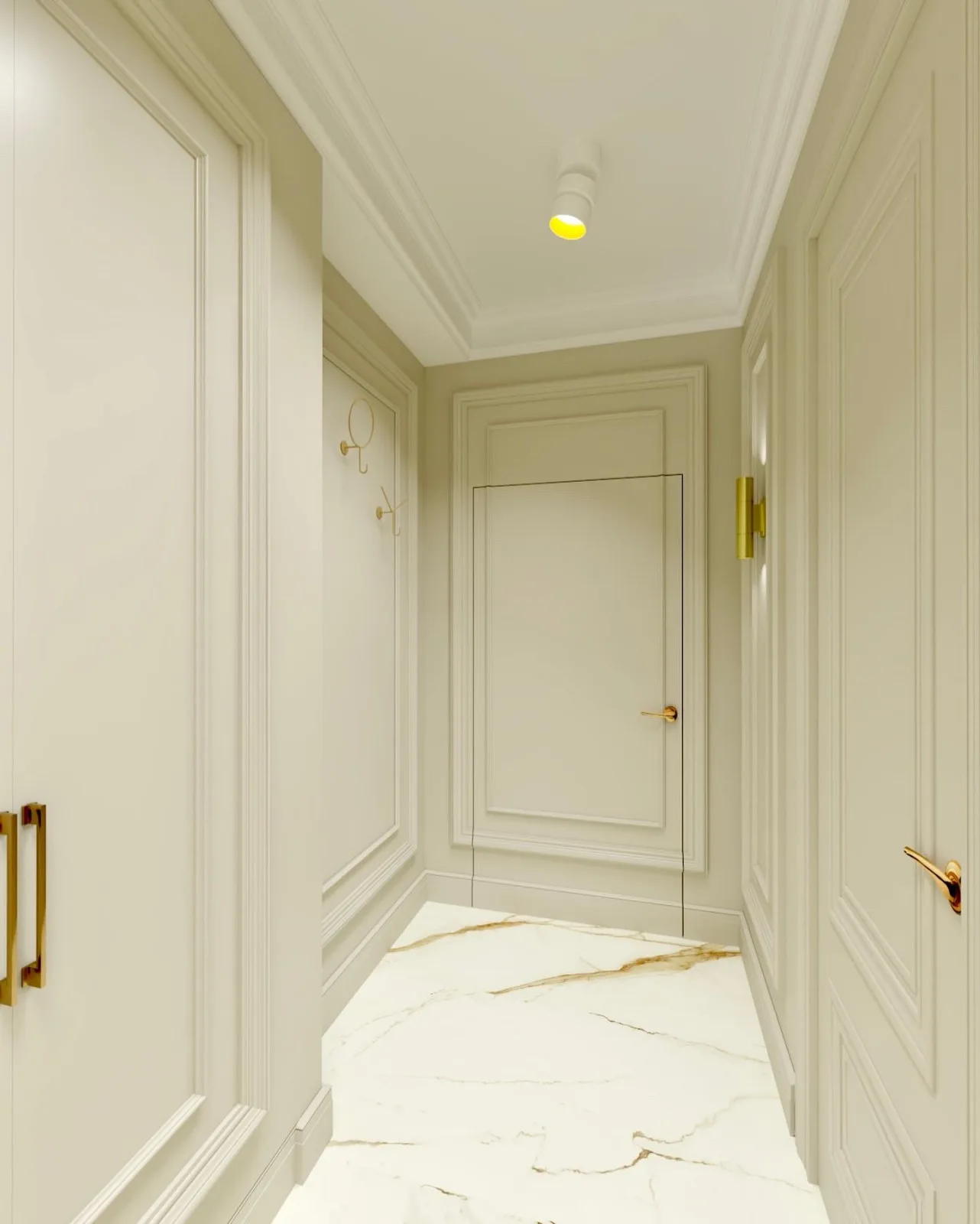 Parizien Entrance Hall, interior design project