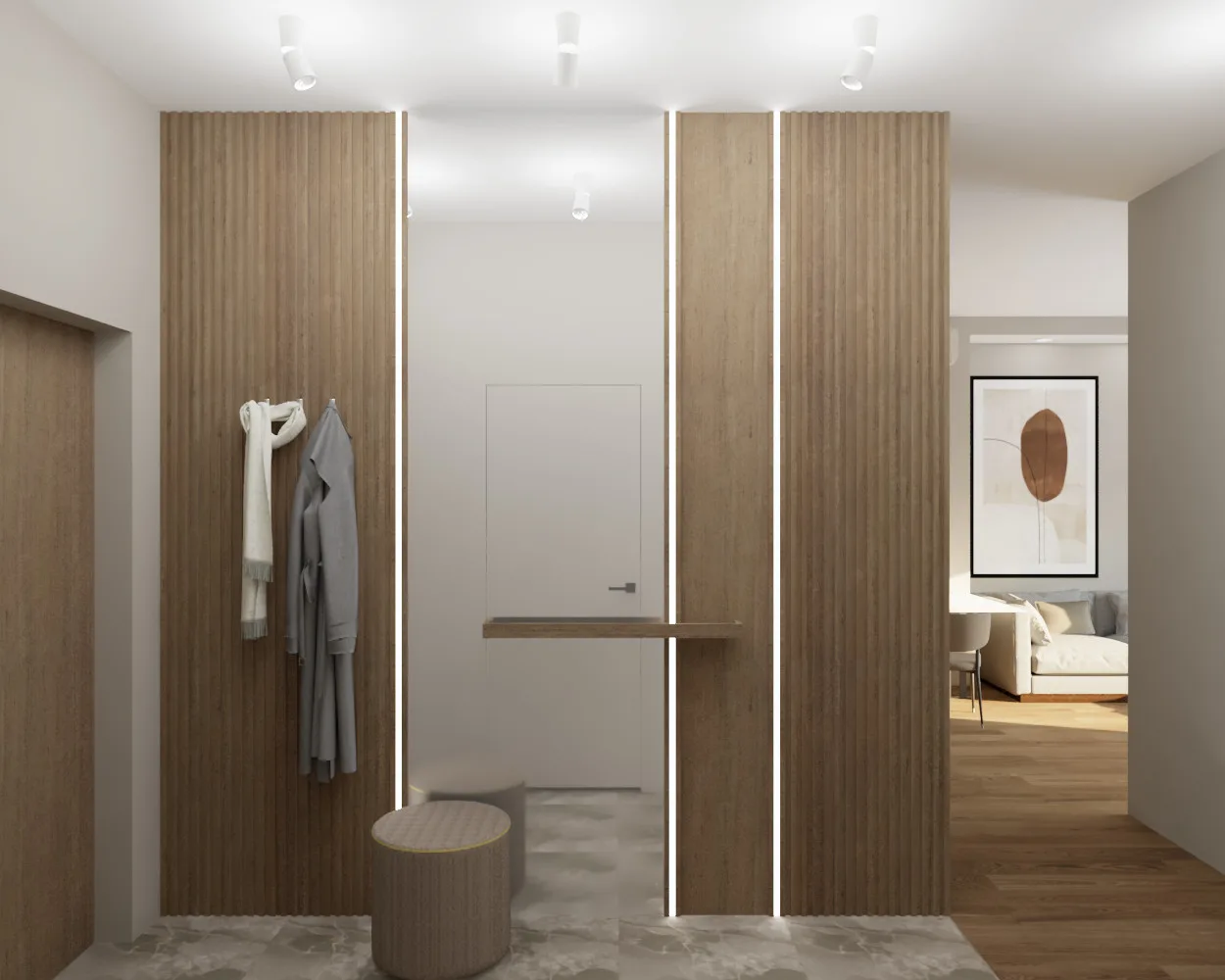 Vivaldi Entrance Hall, interior design project