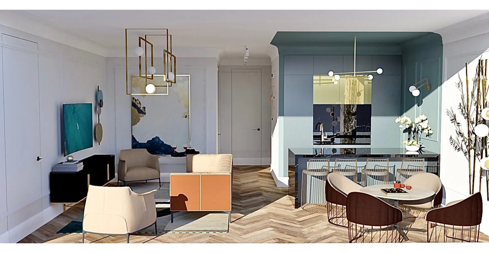 Salyut Living Room