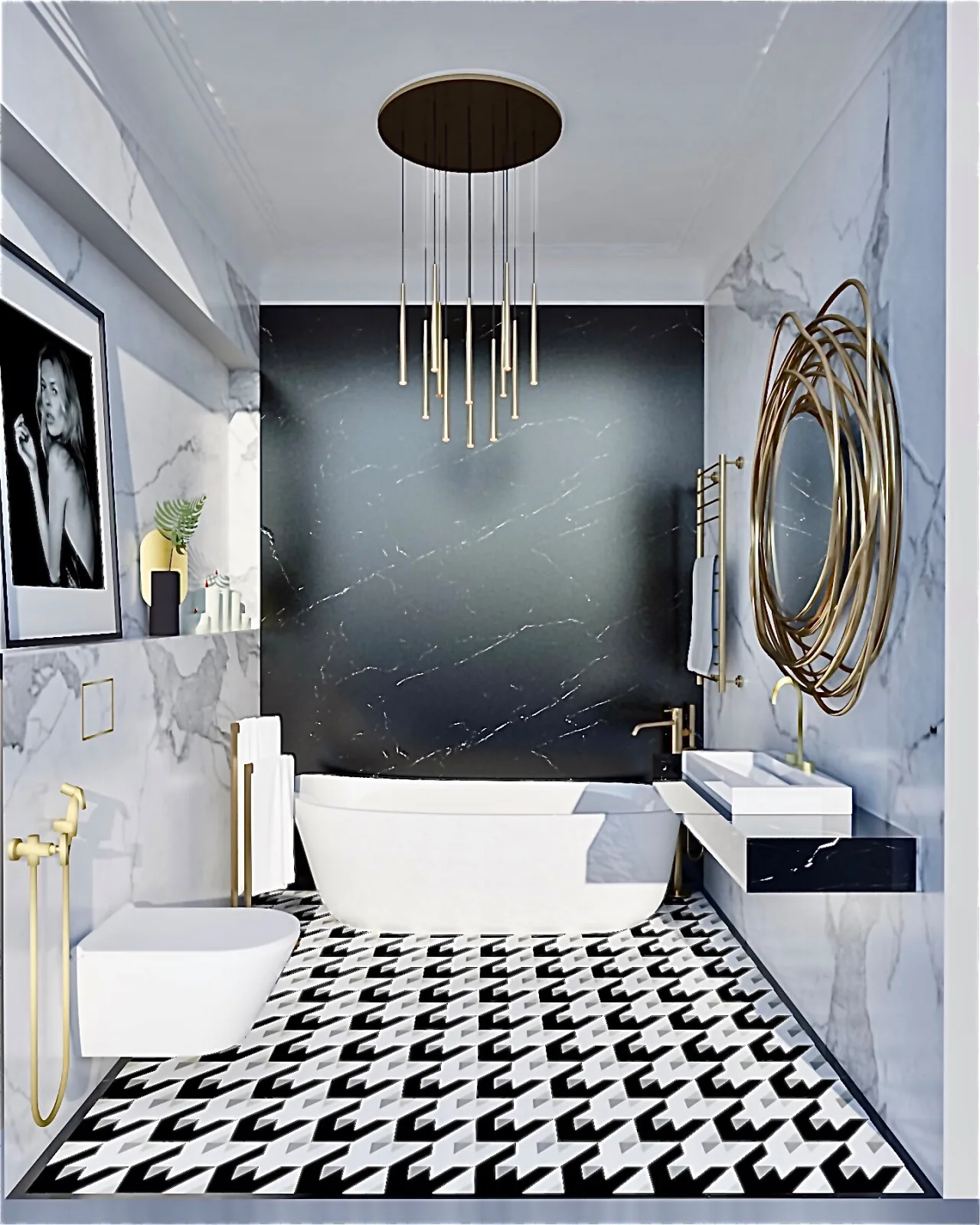 Salyut Master Bathroom