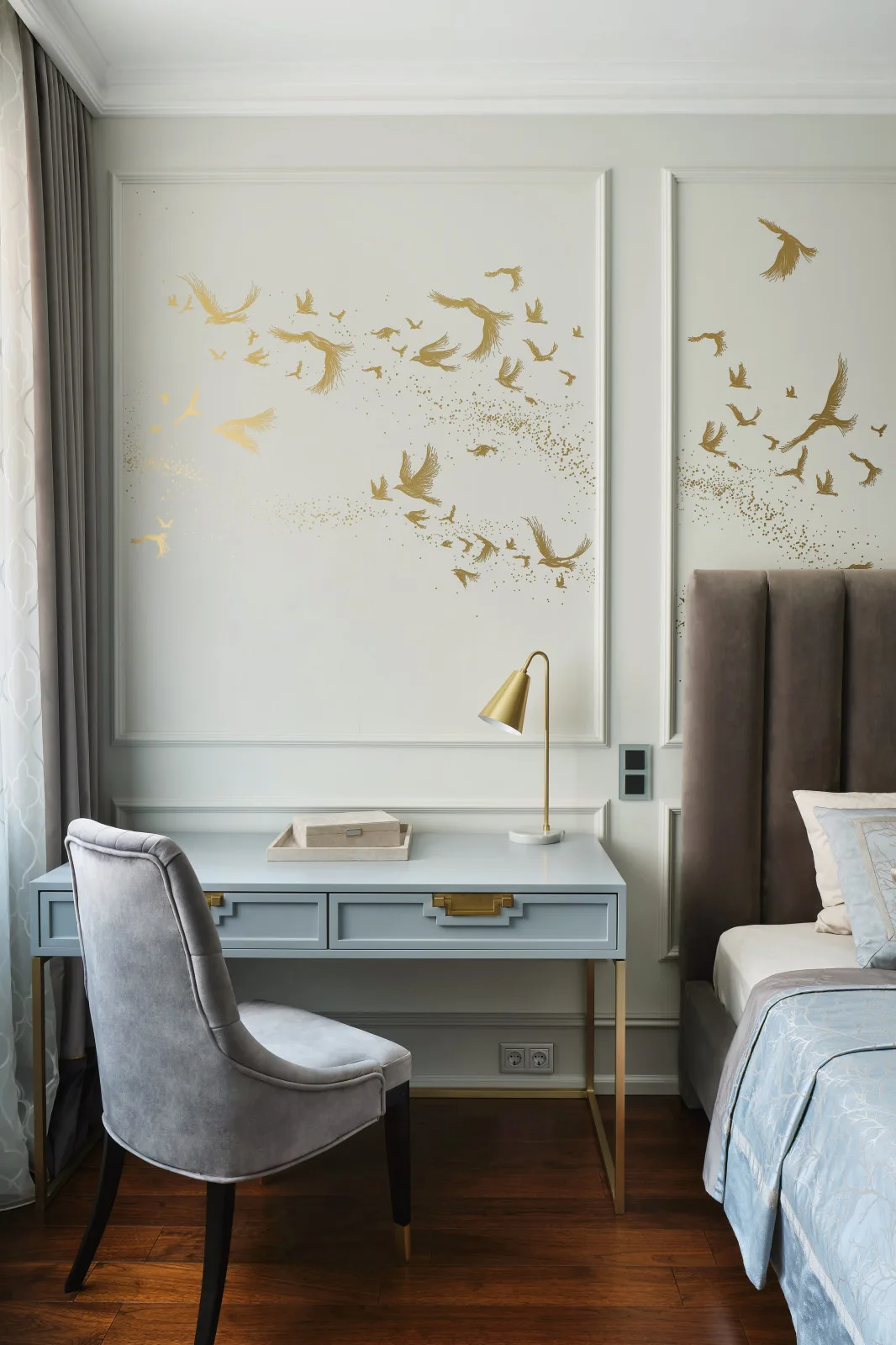 Novaya Istoriya Bedroom, interior design project