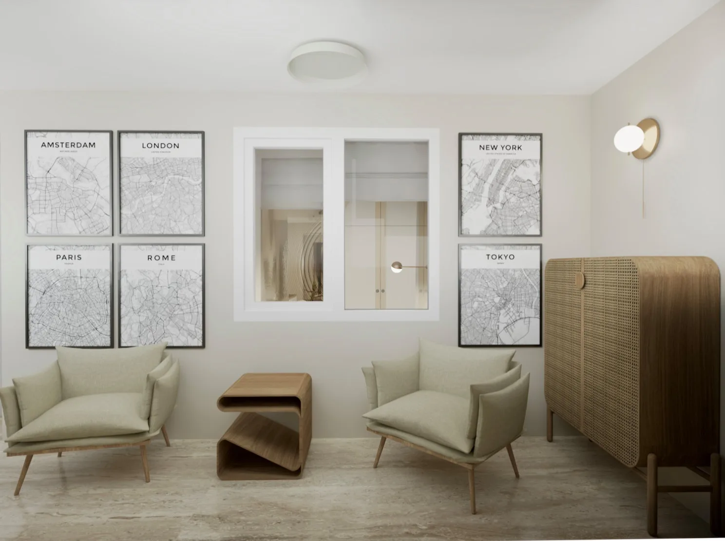 Vanilnoe Nebo Balcony (Living Room)