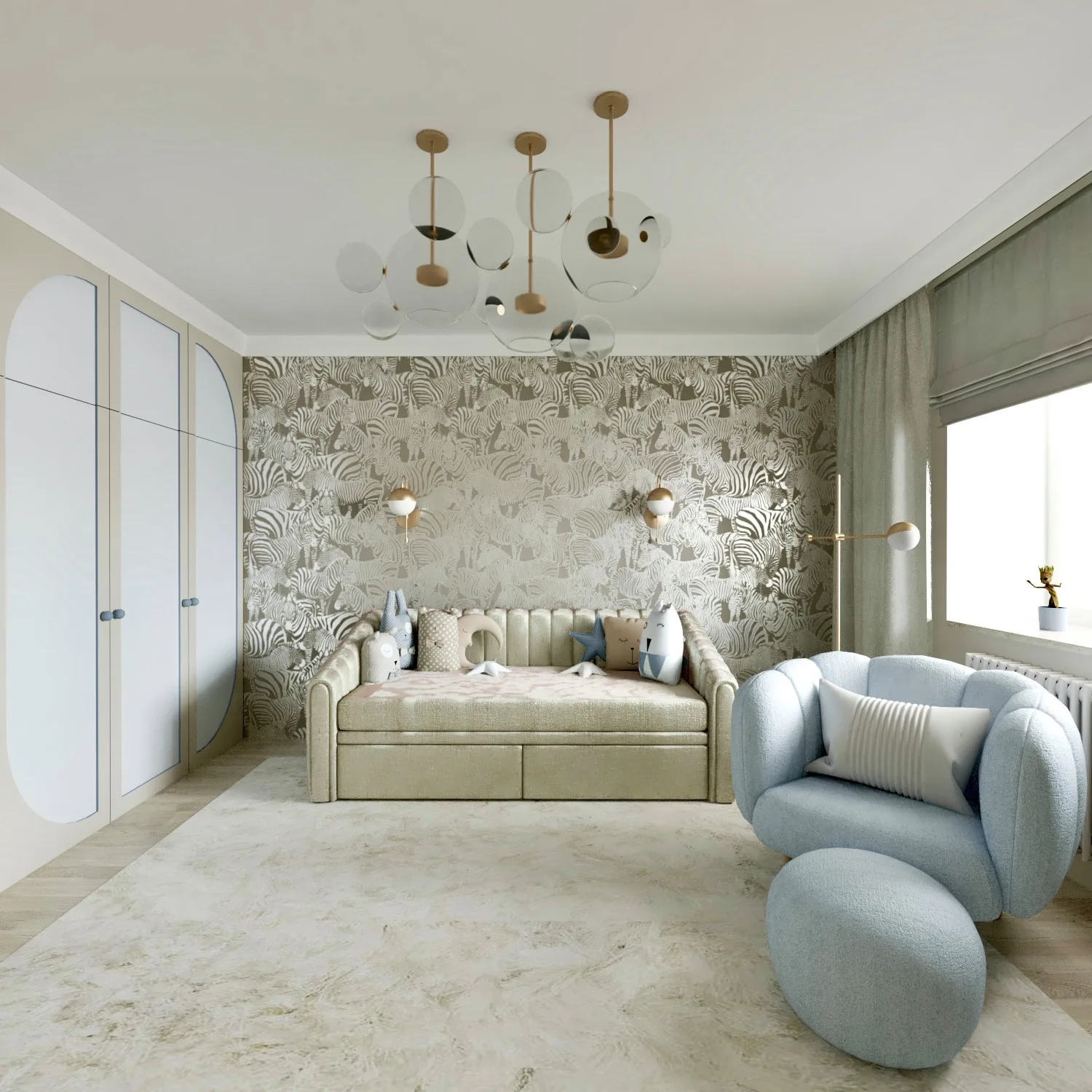 Vanilnoe Nebo Children's Room