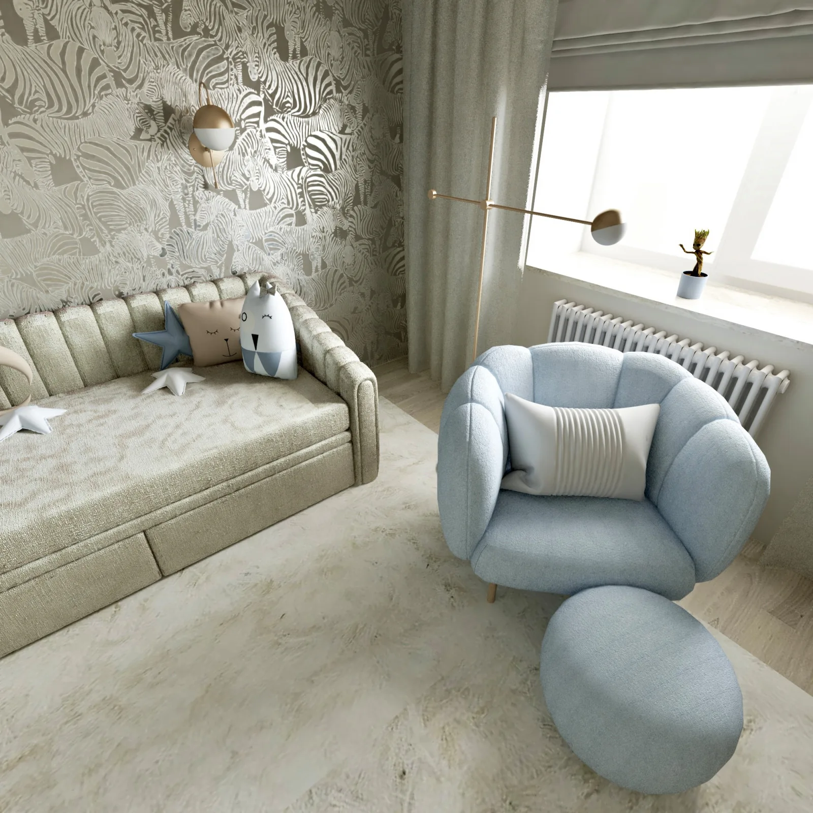 Vanilnoe Nebo Children's Room
