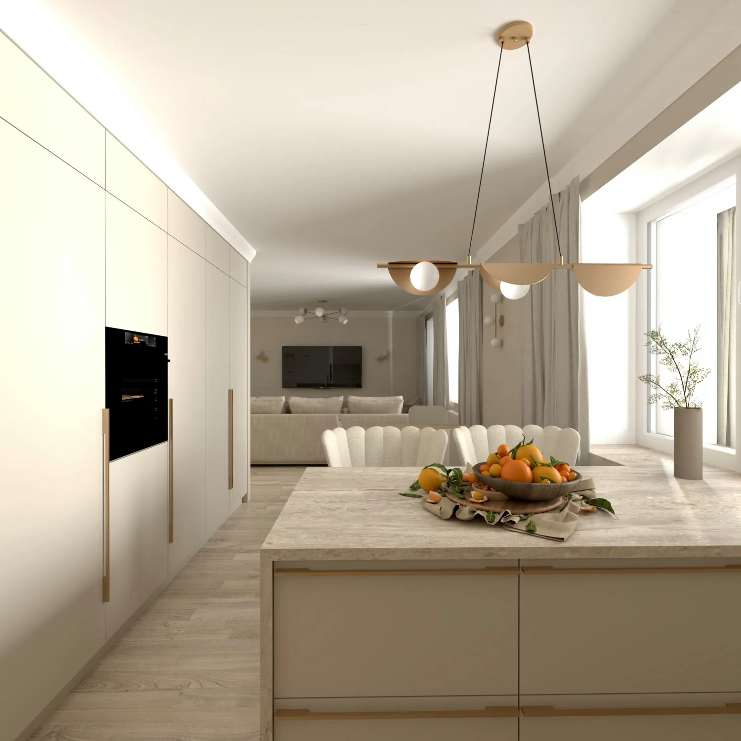 Vanilnoe Nebo Kitchen