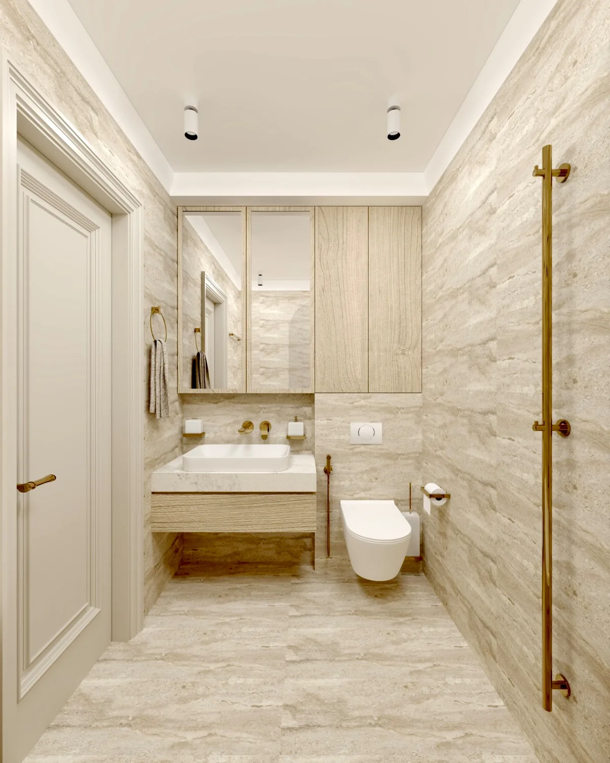 Vanilnoe Nebo Bathroom
